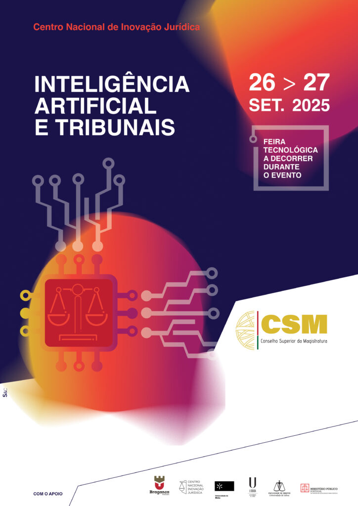 INTELIGÊNCIA ARTIFICIAL E TRIBUNAIS - 26 E 27 DE SETEMBRO 2025