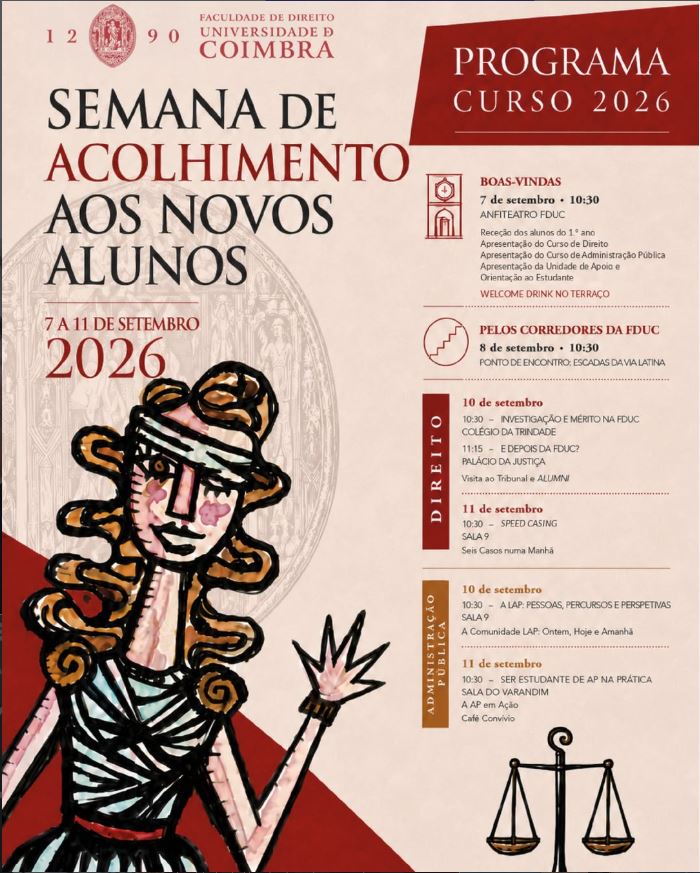 Semana de acolhimento aos novos alunos da FDUC