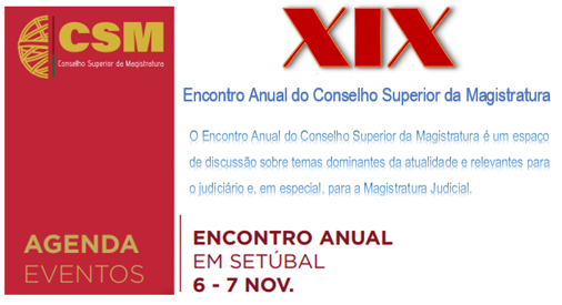 XIX Encontro Anual do Conselho Superior da Magistratura