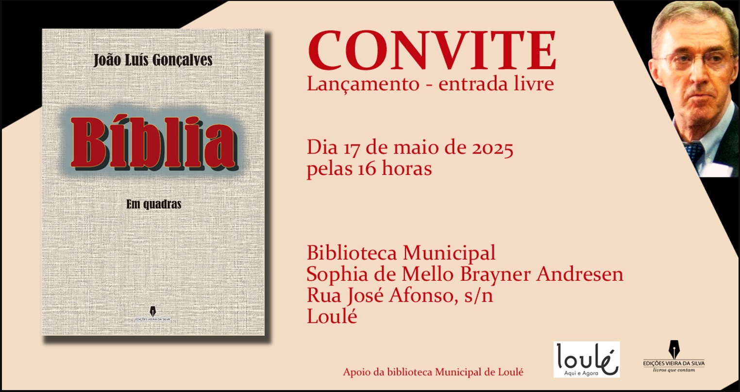 Lançamento do Livro “Bíblia – Em quadras” da autoria do Senhor Procurador-Geral Adjunto Dr. João Luís Gonçalves