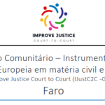 “Sessão de Direito Comunitário – Instrumentos de Cooperação  Judiciária Europeia em matéria civil e comercial”