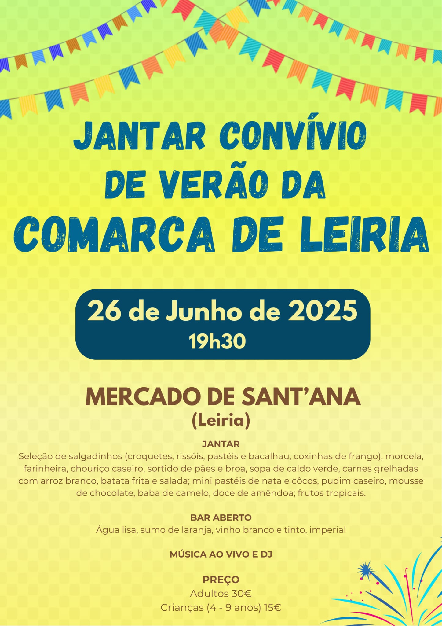 Jantar Convívio do Tribunal Judicial da Comarca de Leiria