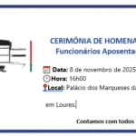 Cerimónia de Homenagem