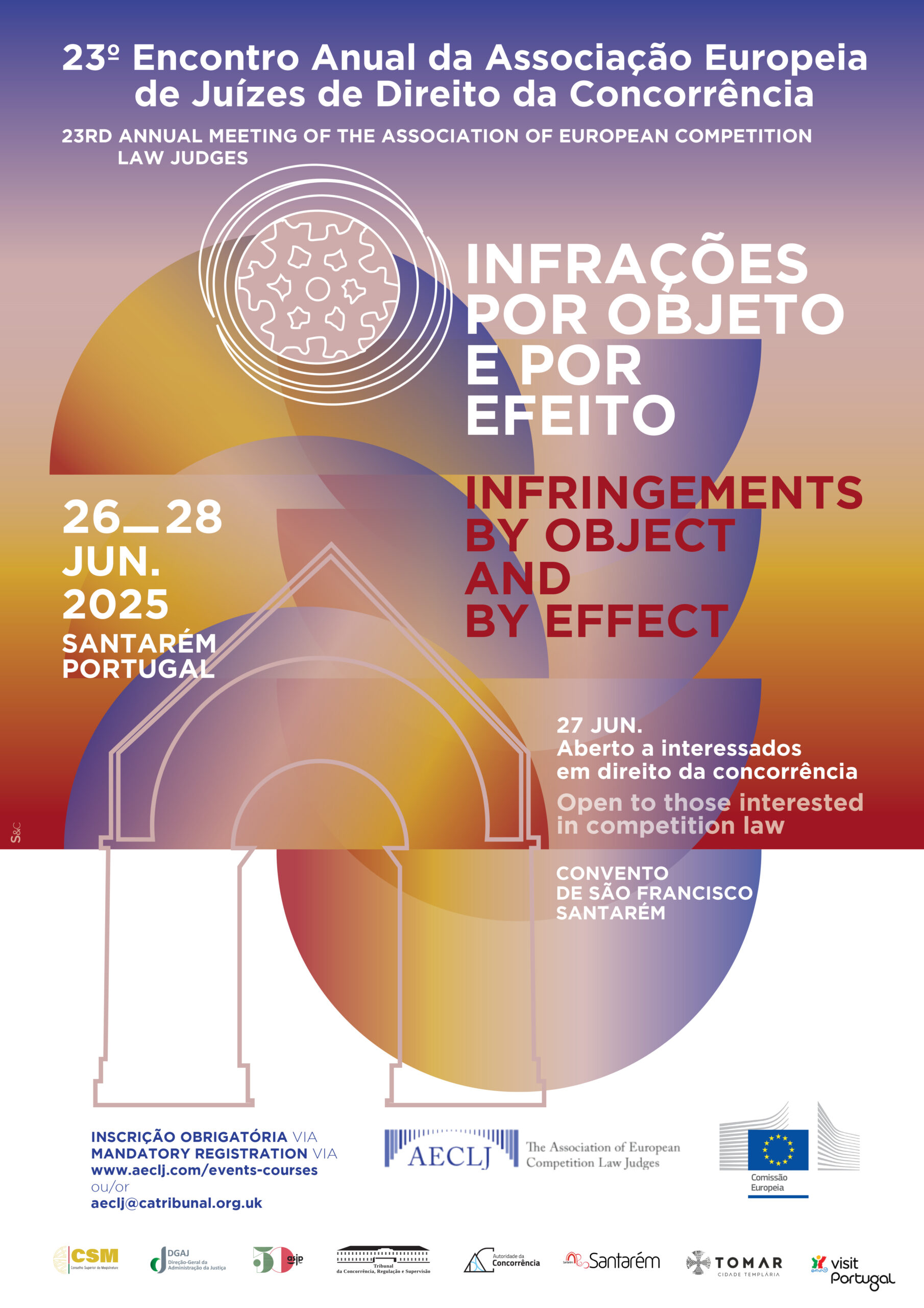 23.º Encontro Anual da Associação Europeia de Juízes de Direito da Concorrência